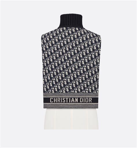 Long Dior Oblique Reversible Snood